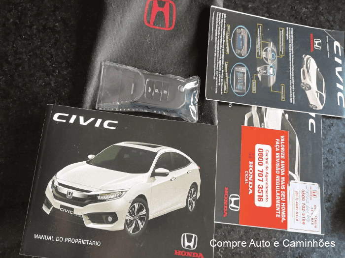 Honda Civic  Exl 2017/2017 à venda em Catanduva